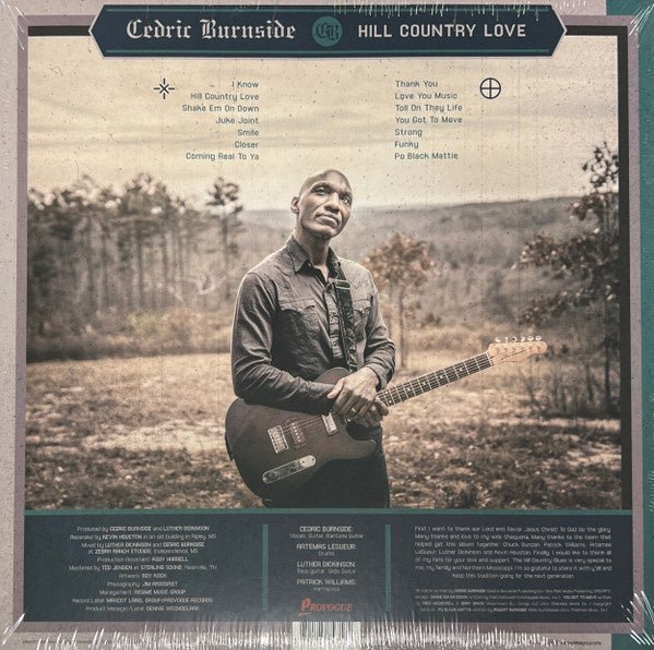 Cedric Burnside - Hill Country Love - La Boîte Musicale - Vinyl Records - Vinyl Records - 