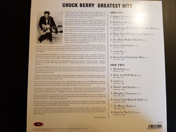 Chuck Berry - Greatest Hits - La Boîte Musicale - Vinyl Records - Vinyl Records - 