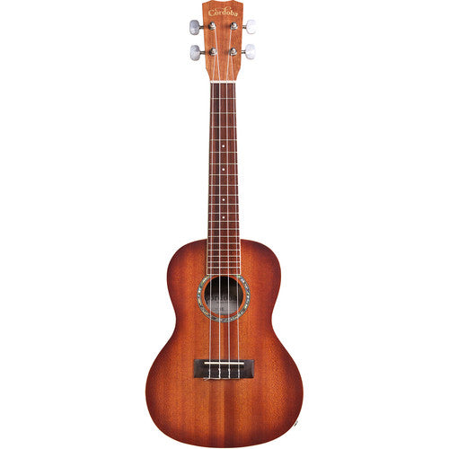 Cordoba 15CM-E Concert Ukulele - Edgeburst Satin