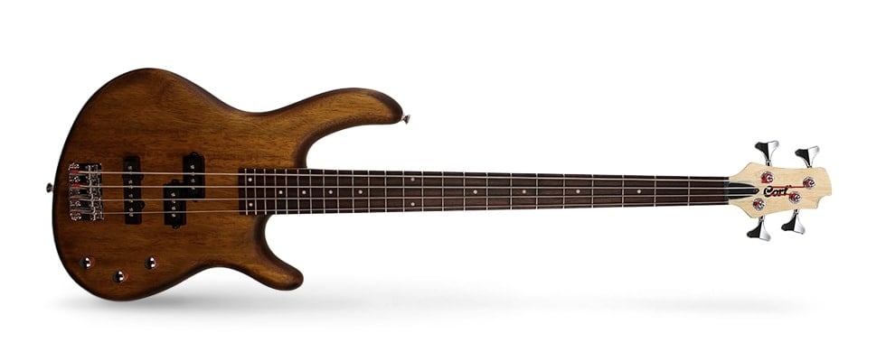 Cort Action PJ Bass Walnut - La Boîte Musicale - La Boîte Musicale - 