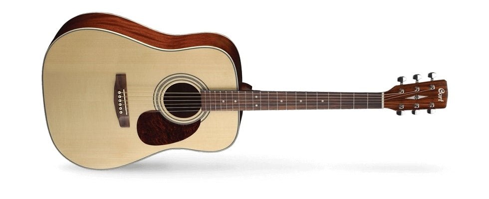 Cort EARTH70 - NT Natural gloss top acoustic guitar - La Boîte Musicale - Acoustic Guitars - Cort - 