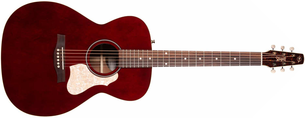 Seagull M6 Ruby Red CH EQ