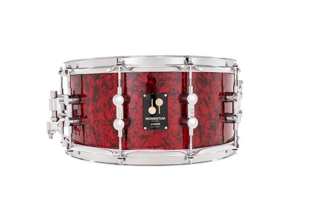 Sonor-Maple 14x6.5 Snare Drum, Wood, Red Pearl