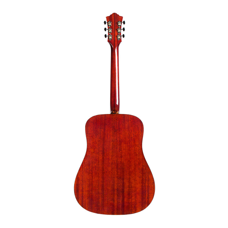 Guild USA D-40 Traditional ATB - Dreadnought Acoustic Guitar - Antique Burst Nitro