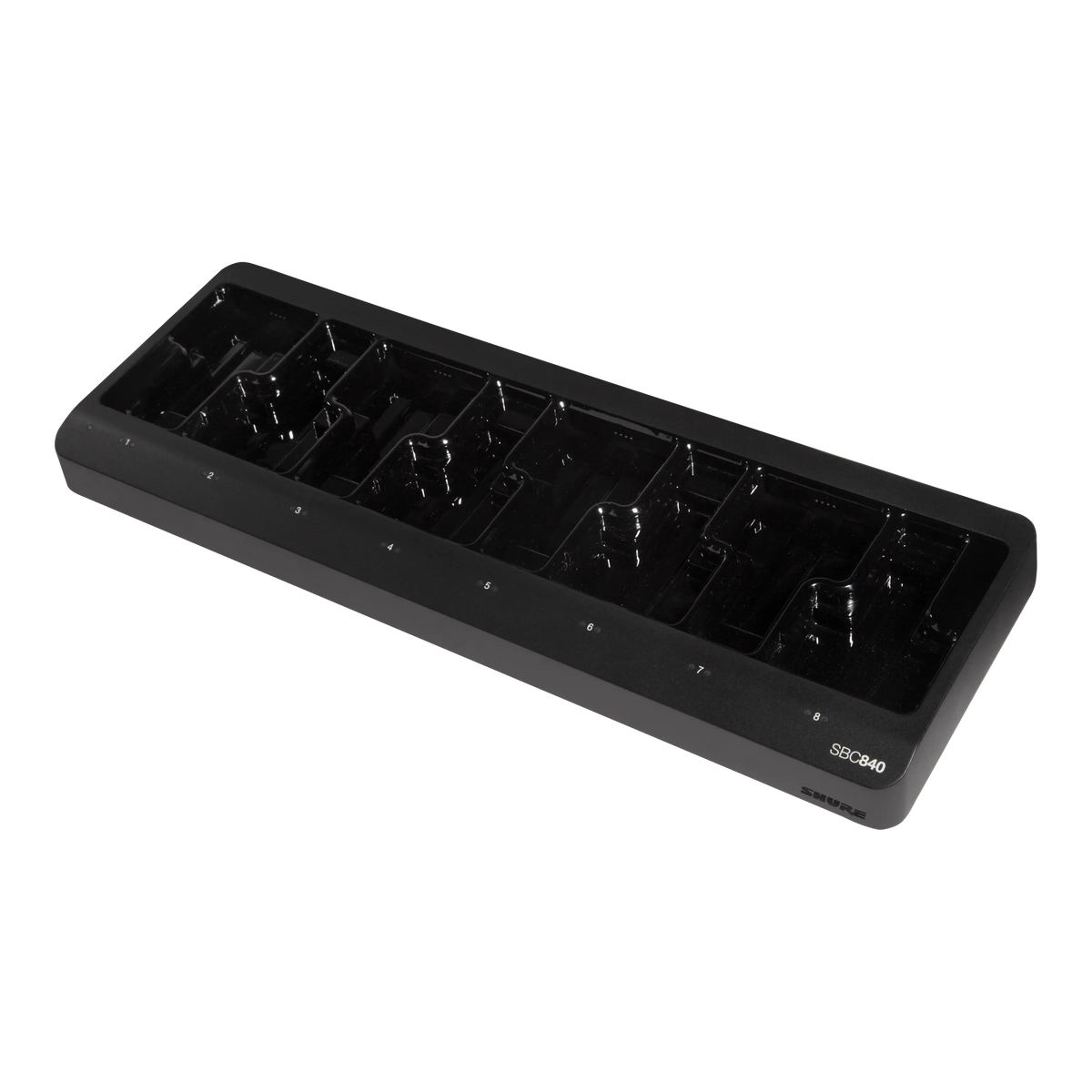 Shure SBC840-US - 8-Bay Battery Charger for SB910/SB920 Batteries - product view 1