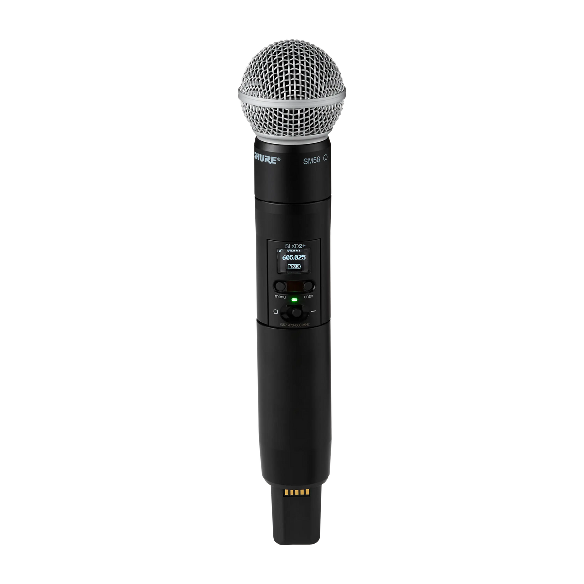 Shure SLXD124+/85M-G57 - Wireless Combo System with SLXD14+/85m & SLXD2+/SM58 - product view 3