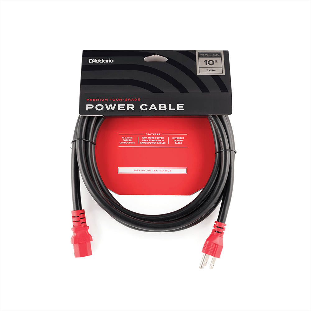 D'Addario - IEC POWER CABLE NEMA Plug (US)