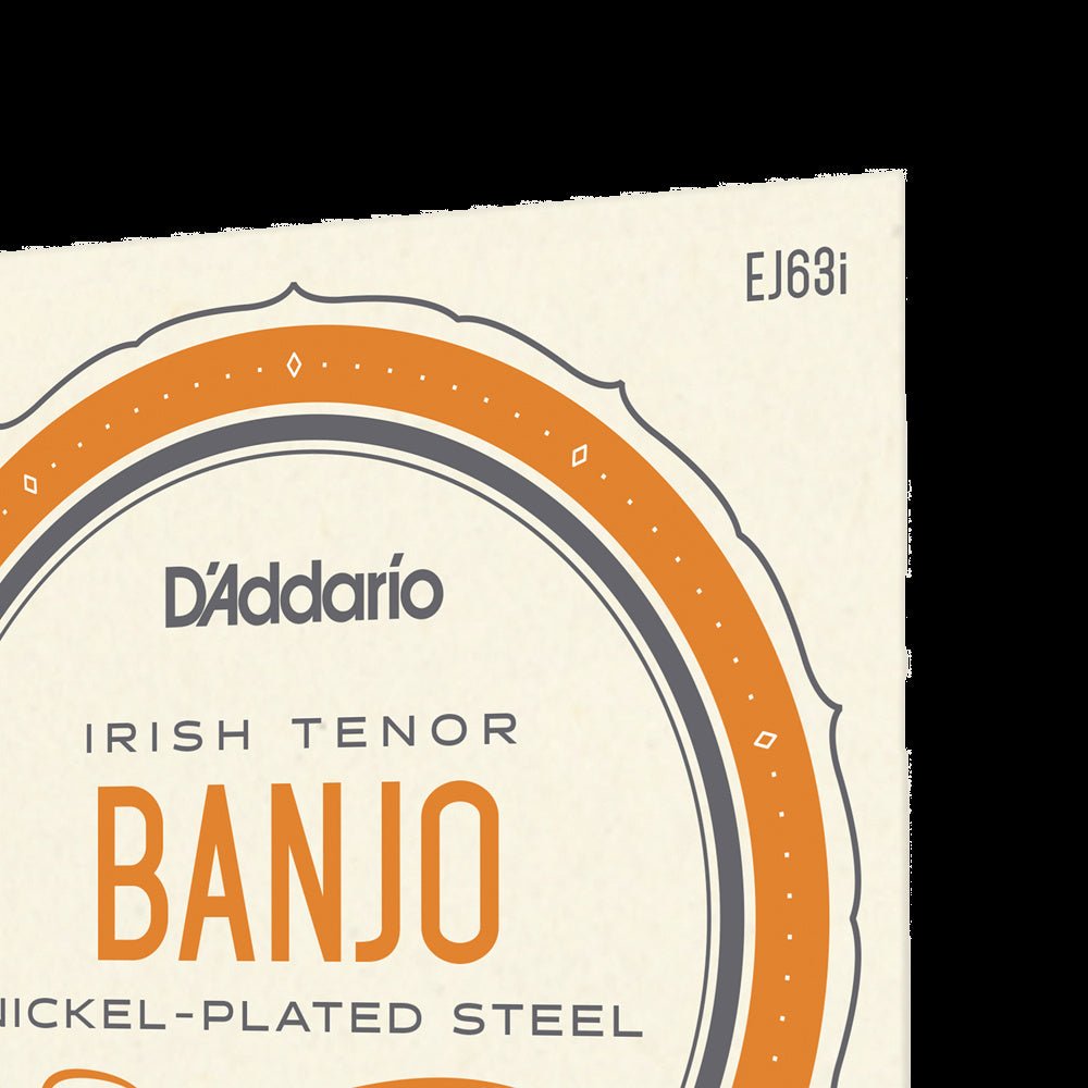 D'Addario - 12 - 36 Irish Tenor Banjo Nickel - Plated Steel Set - La Boîte Musicale - Banjo Strings - D'addario - 