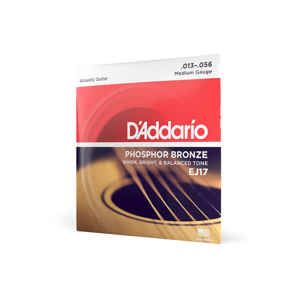 D'Addario - 13 - 56 Medium Acoustic Guitar Strings - La Boîte Musicale - Acoustic Guitar Strings - D'addario - 