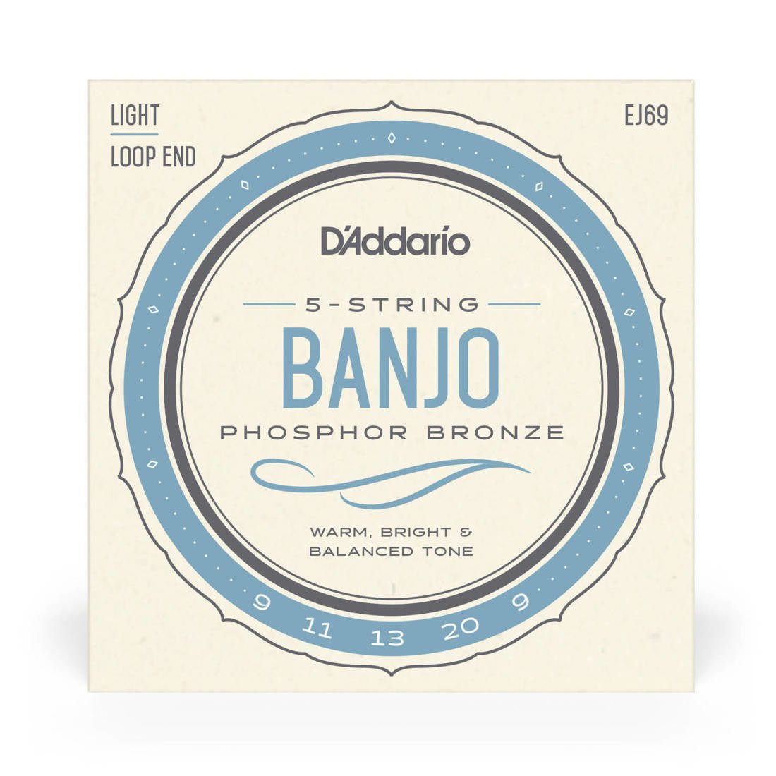 D'Addario banjo phosphor bronze 9/20+9 - La Boîte Musicale - Banjo Strings - D'addario - 