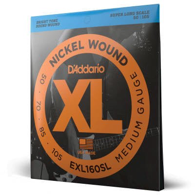 D'addario EXL160SL bass strings 50 - 105 - La Boîte Musicale - Electric Bass Strings - D'addario - 