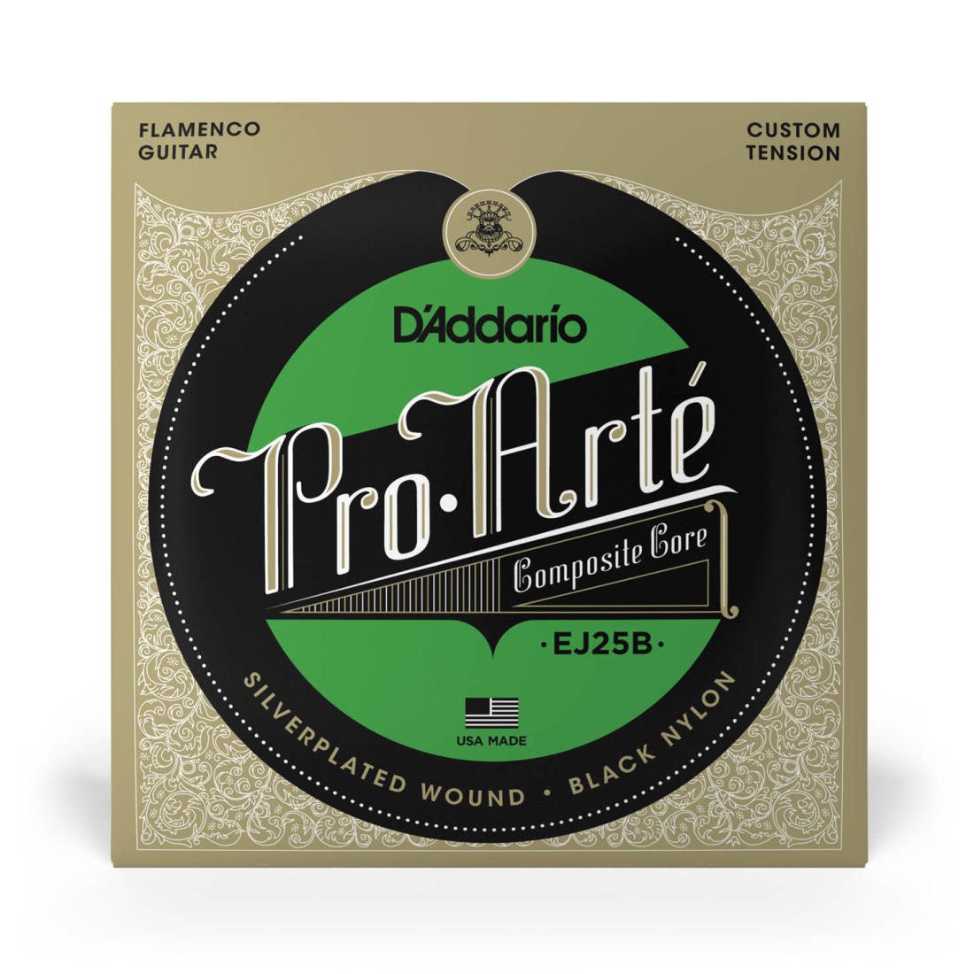 D'addario flamenco Black Nylon custom tension - La Boîte Musicale - Classical Guitar Strings - D'addario - 