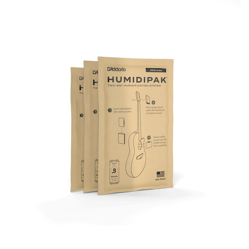 D'Addario - Humidipak Restore Automatic Humidity conditioning packets - La Boîte Musicale - Humidity Systems - D'addario - 