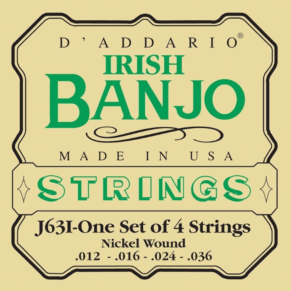 D'Addario J631 Banjo 4 Strings 12 - 36 - La Boîte Musicale - Banjo Strings - D'addario - 