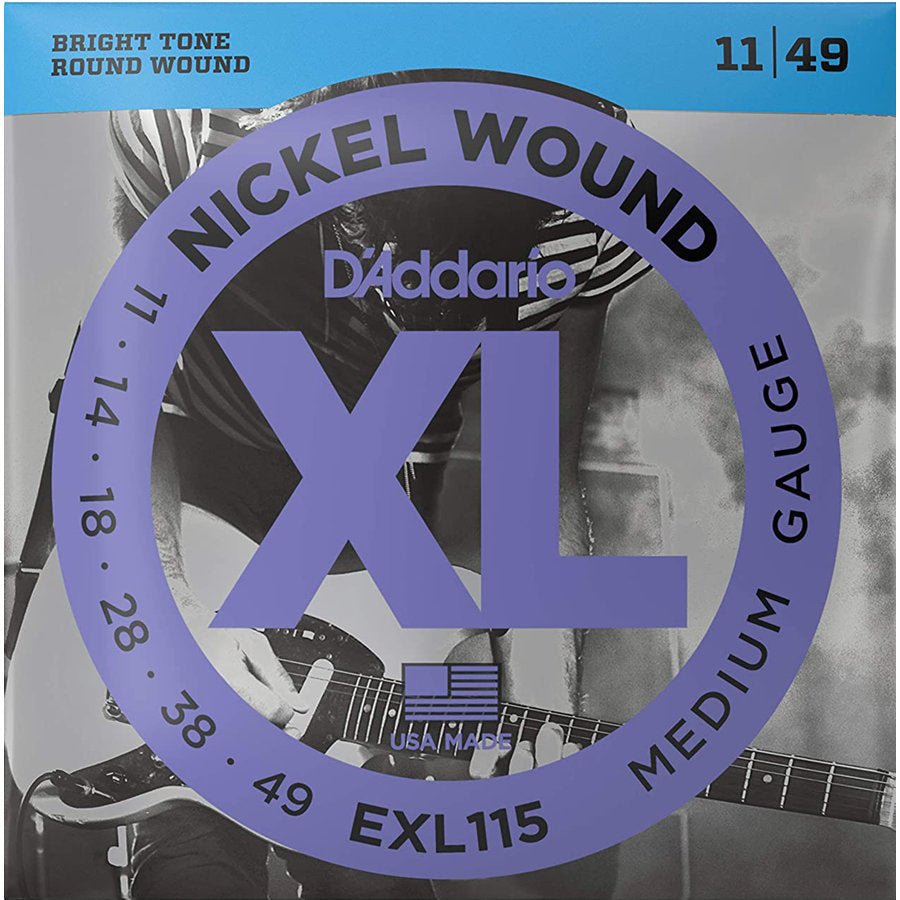 D'addario Nickel Wound EXL115 - La Boîte Musicale - Electric Guitar Strings - D'addario - 