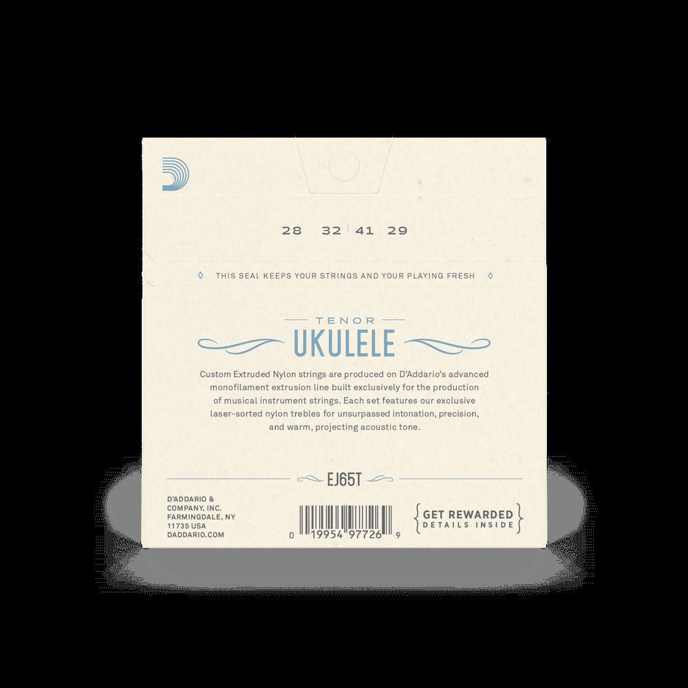 D'Addario - Ukulele Tenor Strings Set - Clear Nylon Pro Arte - La Boîte Musicale - La Boîte Musicale - 