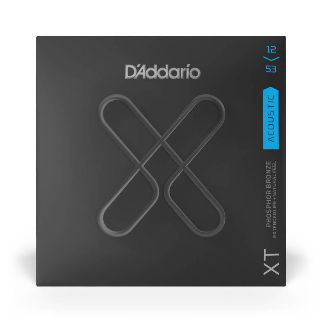 D'Addario - XT Light Acoustic Guitar Strings 12 - 53 - La Boîte Musicale - Acoustic Guitar Strings - D'addario - 