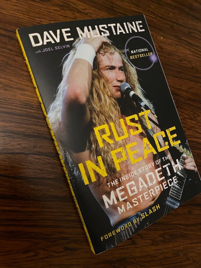 Dave Mustaine - Rust In Peace (Book) - La Boîte Musicale - La Boîte Musicale - 