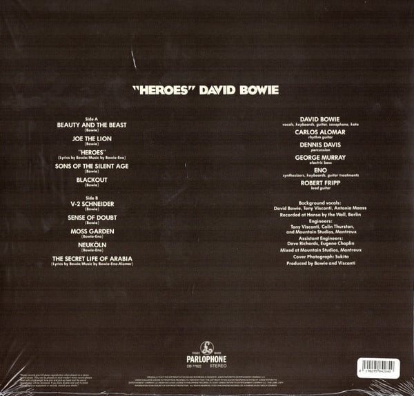 David Bowie - Heroes - La Boîte Musicale - Vinyl Records - Vinyl Records - 