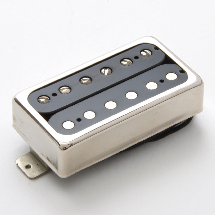 Duesenberg Grand Vintage nickel humbucker - angled bridge pickup view