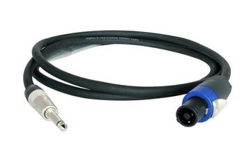 Digiflex - 5 Foot 14/2 Speaker Cable - Phone to NL4 Connectors - La Boîte Musicale - Speaker Cables - Digiflex - 