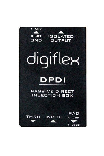 Digiflex - DI Box Passive Direct Injection Box - La Boîte Musicale - Digiflex - 