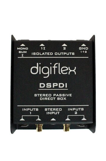 Digiflex - Stereo Passive Direct Box DSPDI - La Boîte Musicale - Digiflex - 