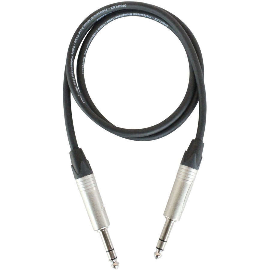 Digiflex stereo TRS 1/4 - 1/4 6' - La Boîte Musicale - Cables - Digiflex - 