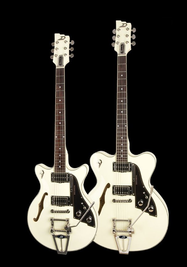 Duesenberg Guitars - Fullerton TV Guitar - Vintage White with Case - La Boîte Musicale - La Boîte Musicale - 