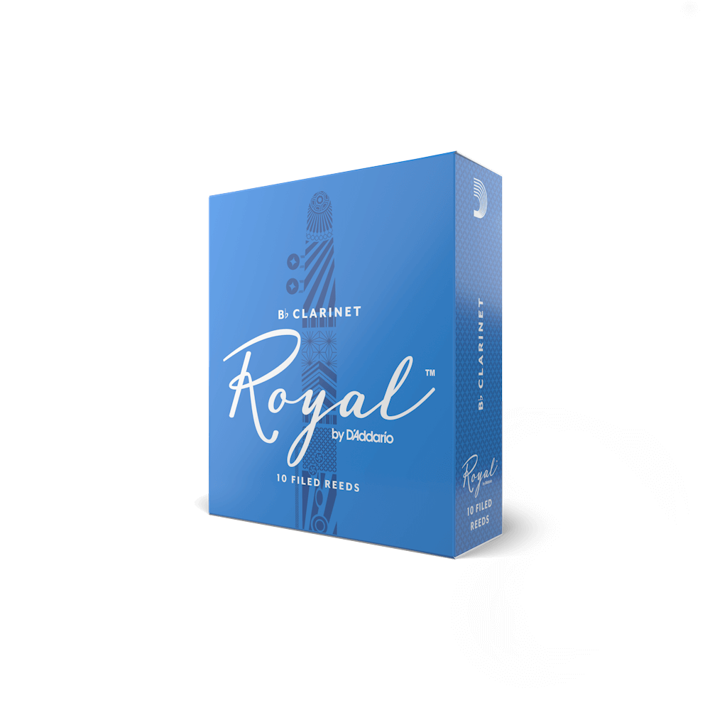 D'Addario - Royal Bb Clarinet Reeds Force 2, Pack Of 10