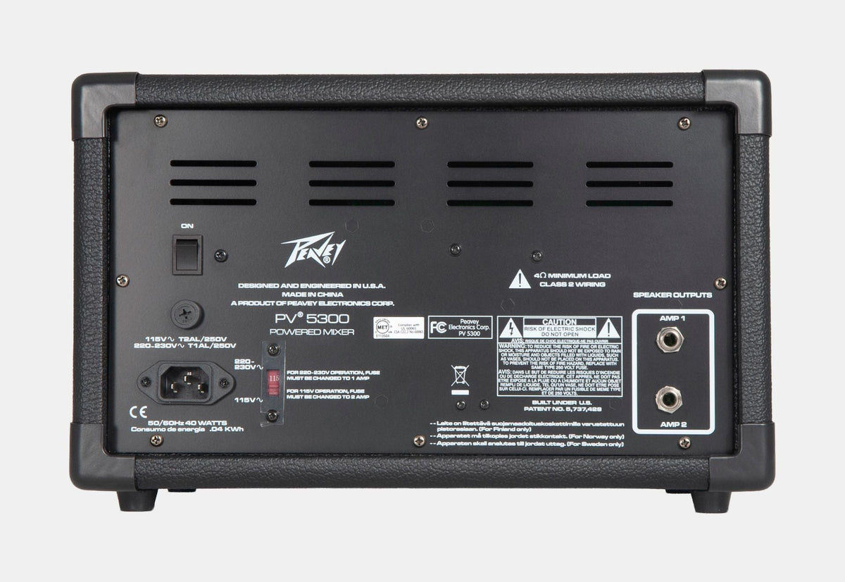 Peavey PV® 5300  All In One Powered Mixer - additional view