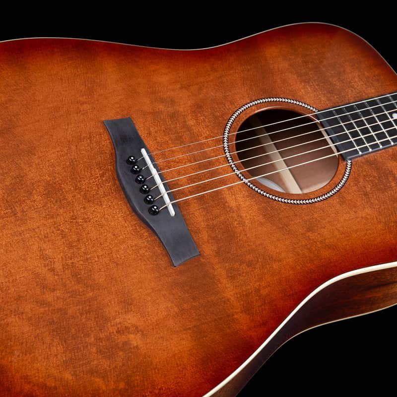 Godin - Century Maho Rustic Burst EQ Left