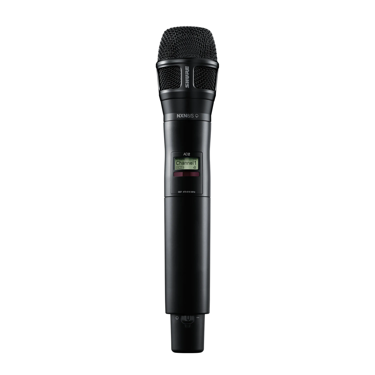 Shure AD2/N8SB-G57 - Wireless Handheld Transmitter with Nickel N8SB Microphone - product view 1