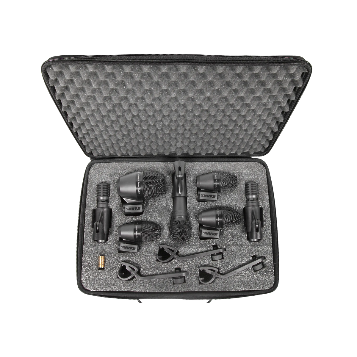 Shure PGADRUMKIT7 - PGA Drum Microphone Kit w/PGA52/3xPGA56/PGA57/2xPGA81 - product view 2