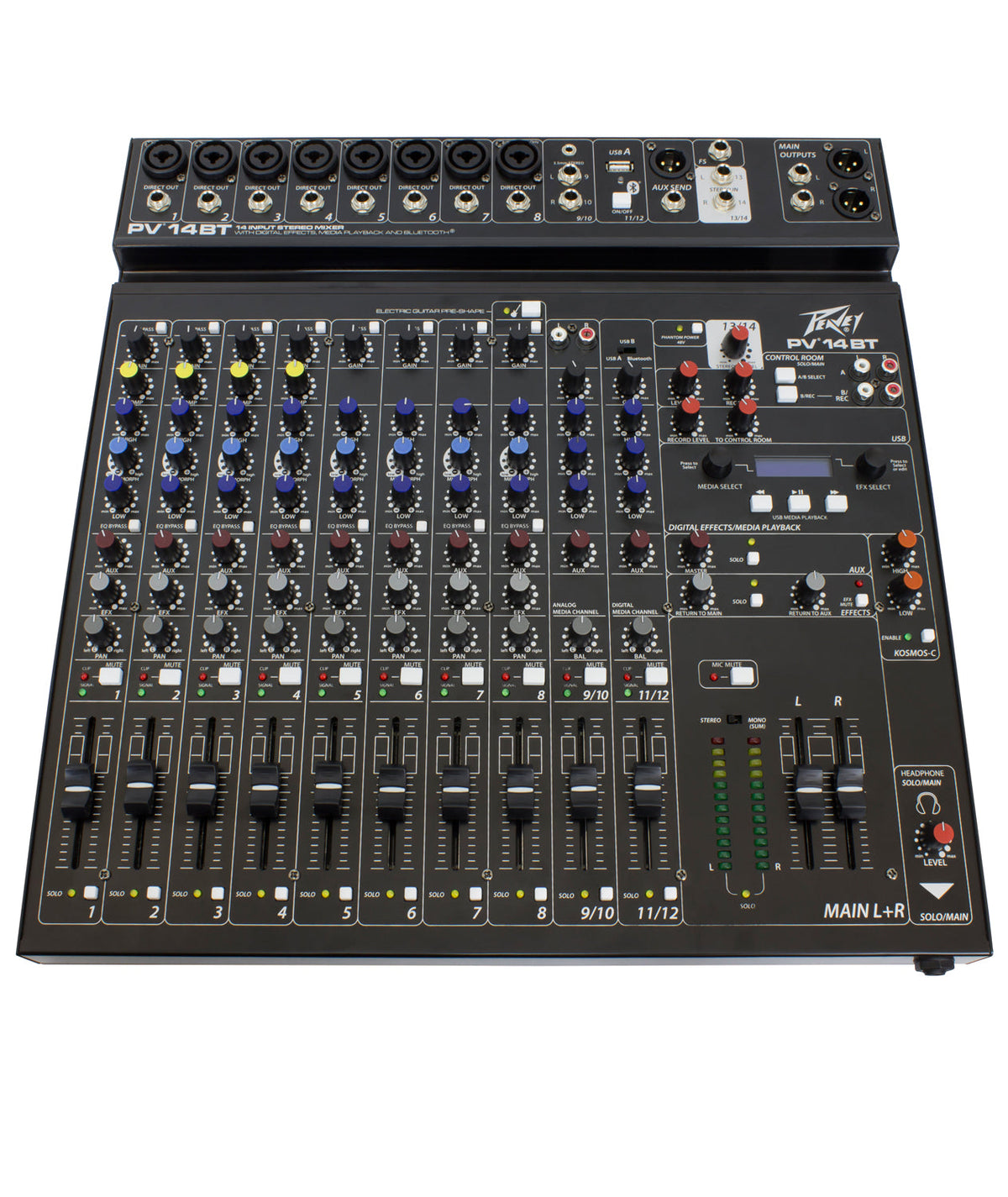 Peavey PV® 14 BT 14 Channel Compact Mixer with Bluetooth