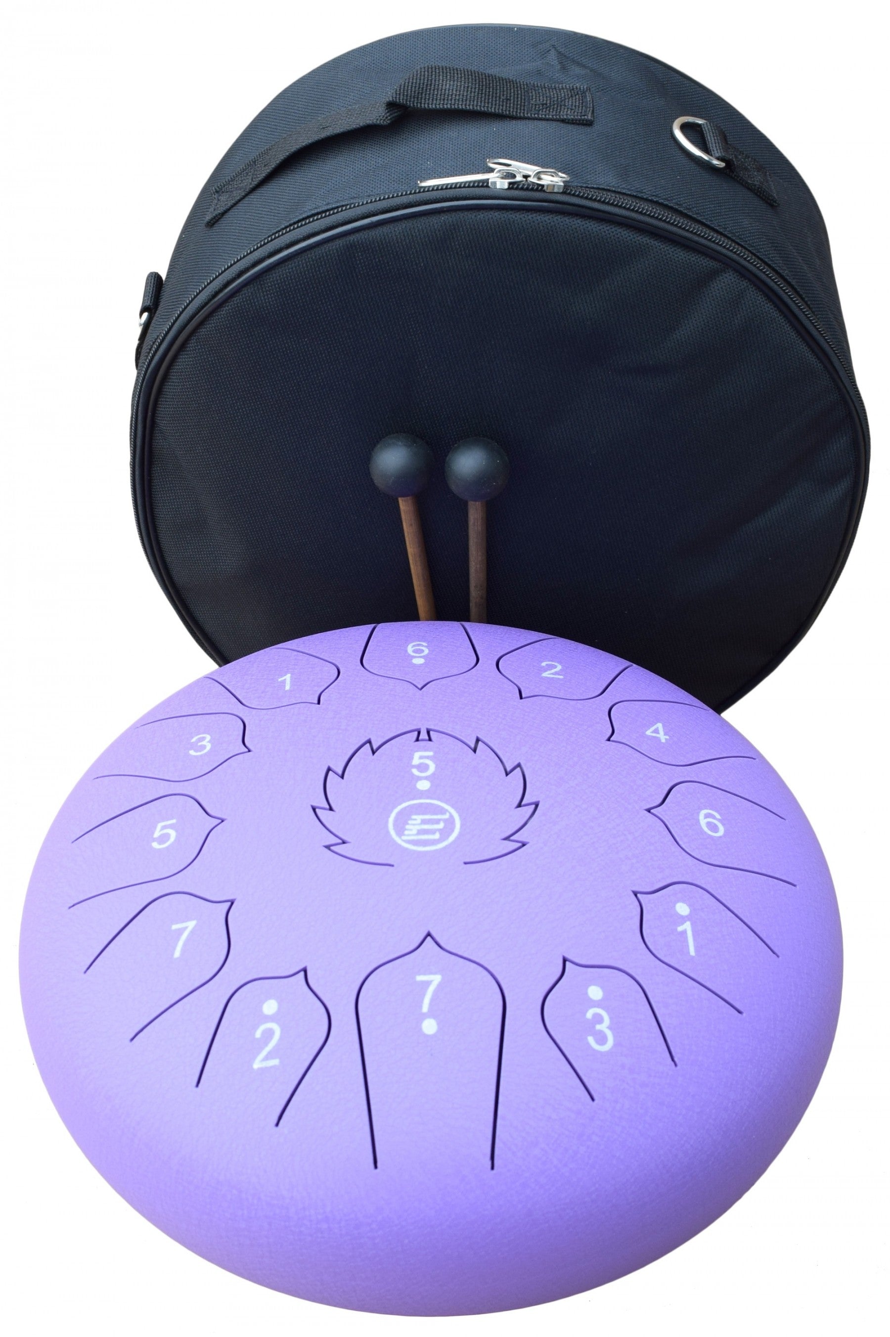 ECKO TD12/13N - TONGUE DRUM - 12 INCH - 13 NOTES - PURPLE