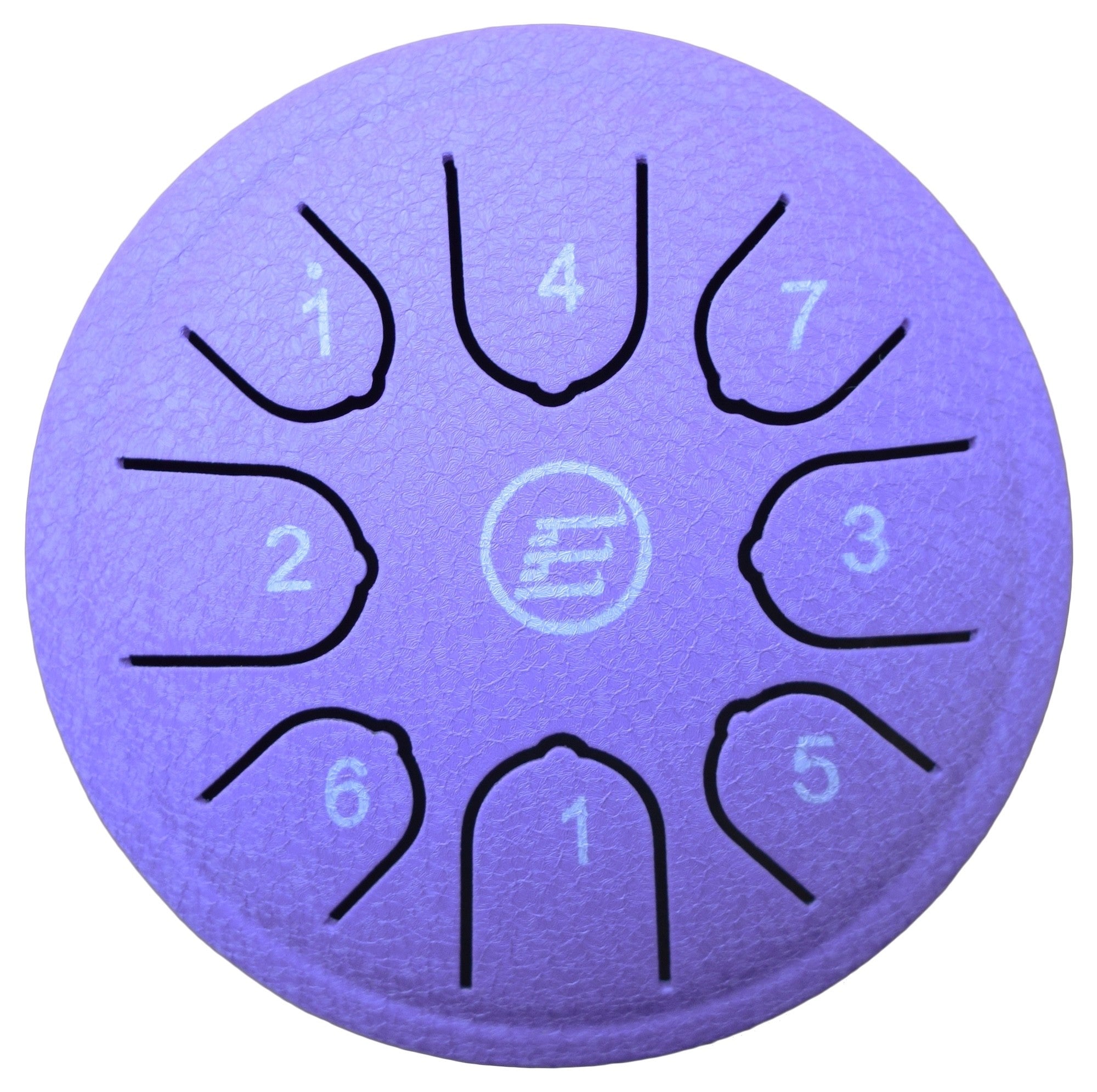 ECKO TD4/8N - TONGUE DRUM - 4.5 INCH - 8 NOTES - PURPLE