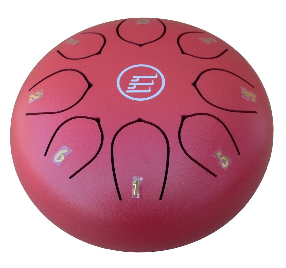 ECKO TD6/8N - TONGUE DRUM - 6 INCH - 8 NOTES - RED