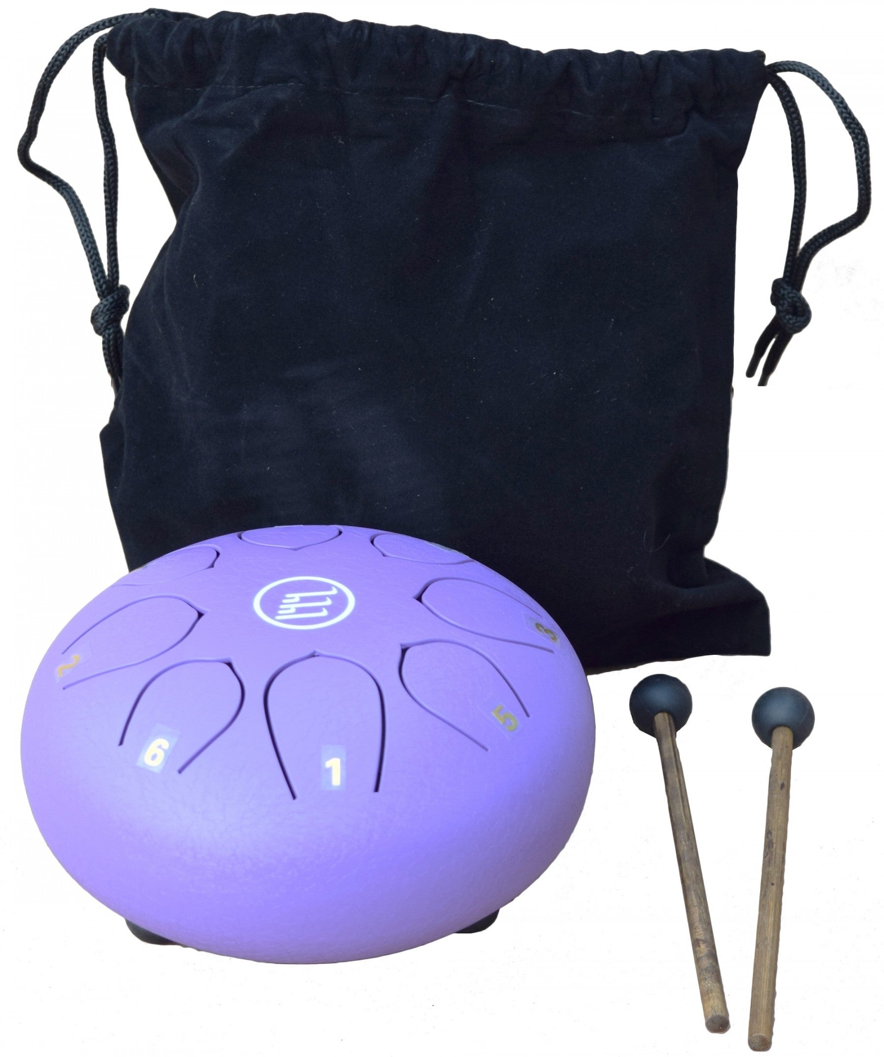 ECKO TD6/8N - TONGUE DRUM - 6 INCH - 8 NOTES - PURPLE