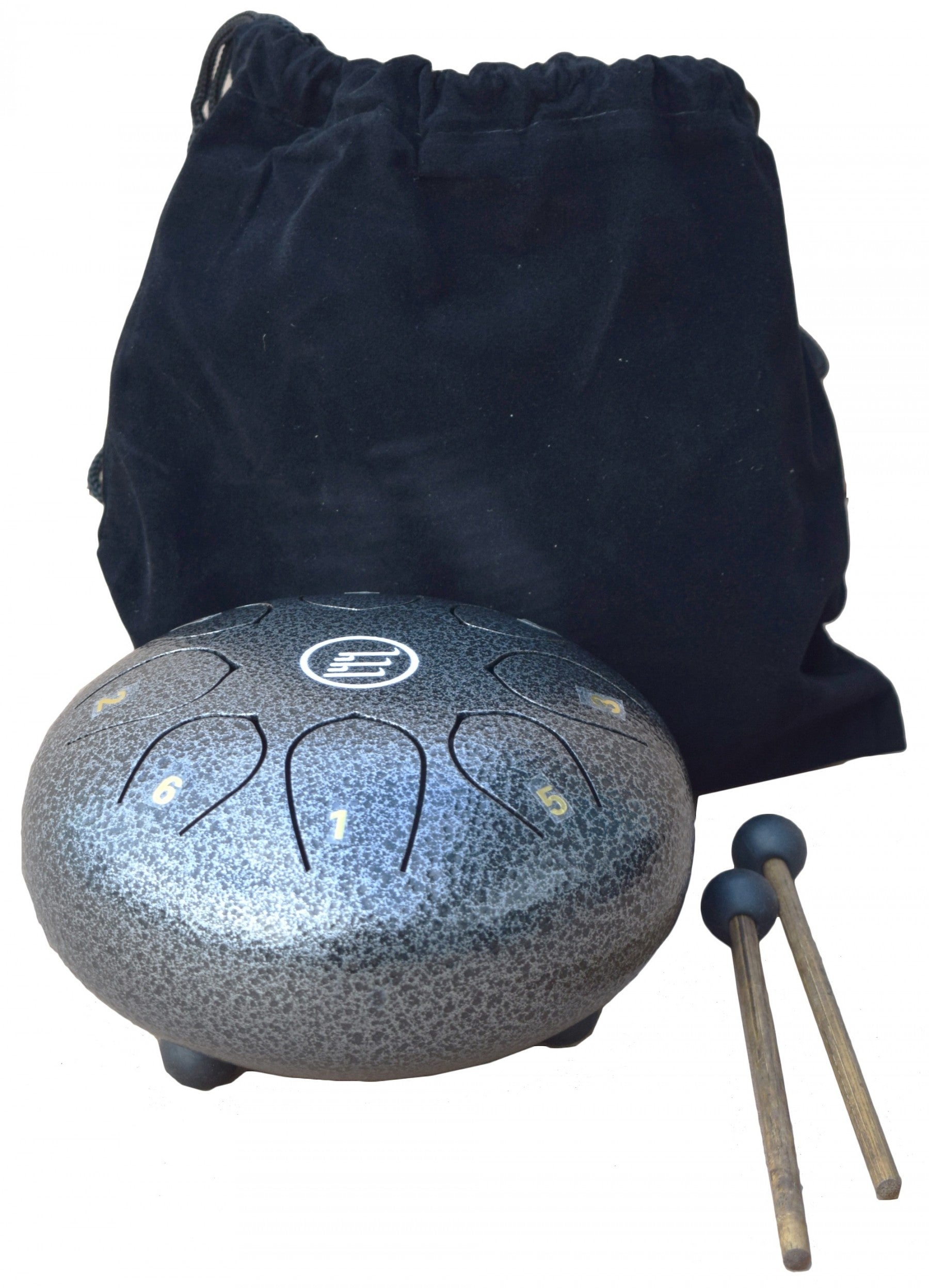 ECKO TD6/8N - TONGUE DRUM - 6 INCH - 8 NOTES - SILVER