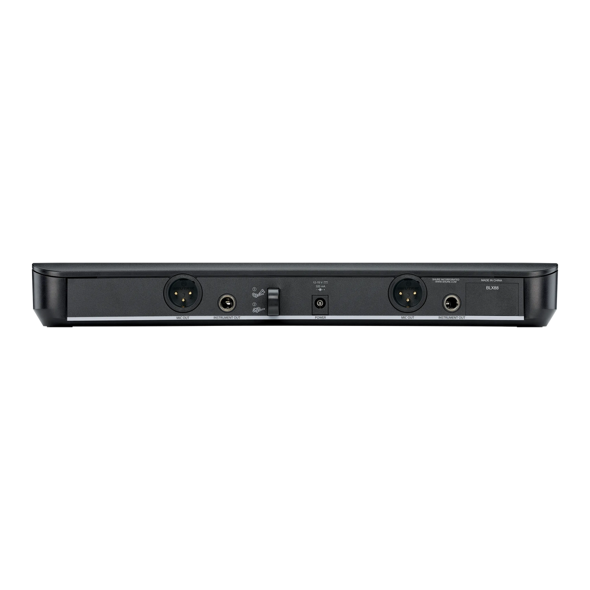Shure BLX88-H9 - Wireless Diversity Receiver -Dual Channel - product view 2