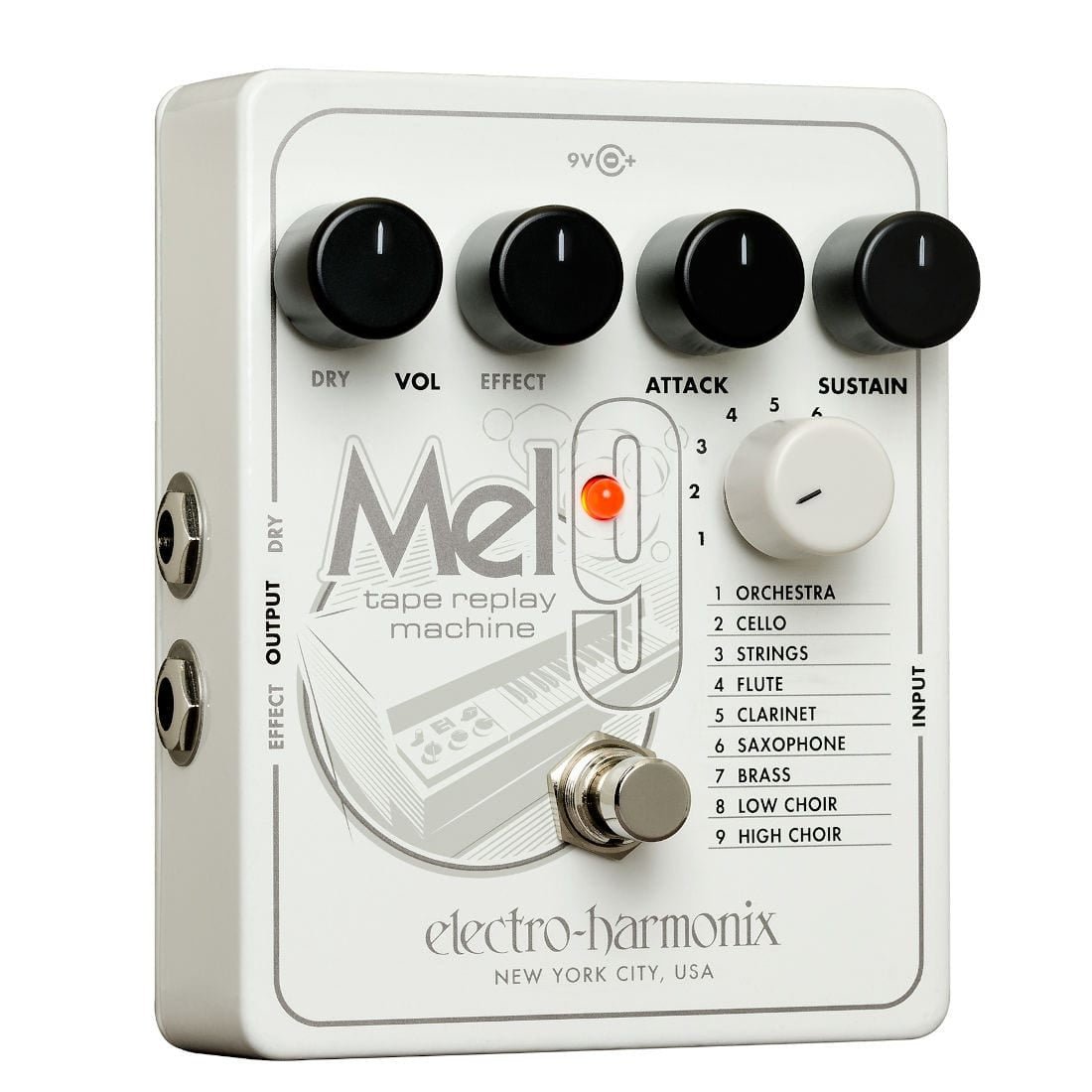 Electro - Harmonix - Mel 9 Tape Replay Machine - La Boîte Musicale - Delay / Tape Delay - Electro - Harmonix - 