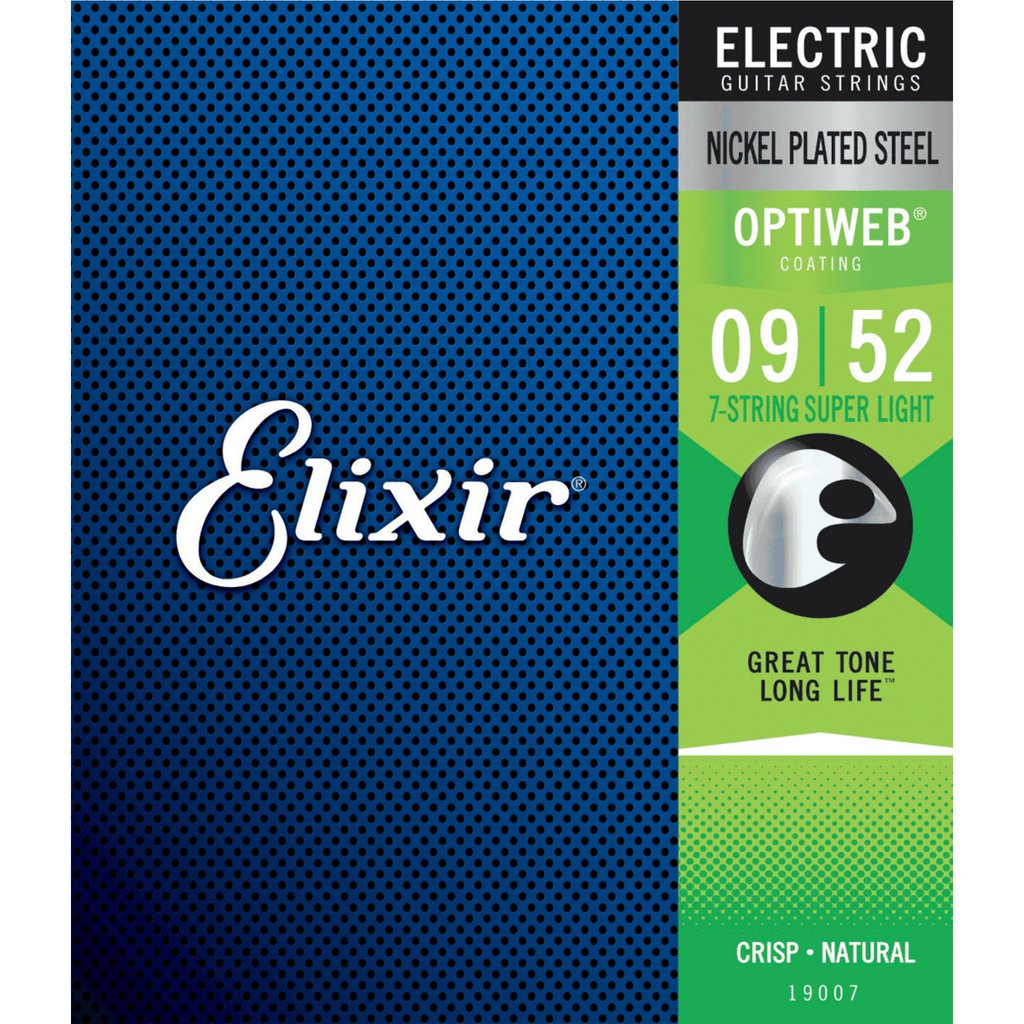 Elixir - Optiweb Electric Strings 09 - 52 - La Boîte Musicale - Electric Guitar Strings - Elixir - 