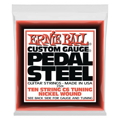 Ernie Ball 2501 10 strings C6 Pedalsteel - La Boîte Musicale - Pedal Steel Strings - Ernie Ball - 