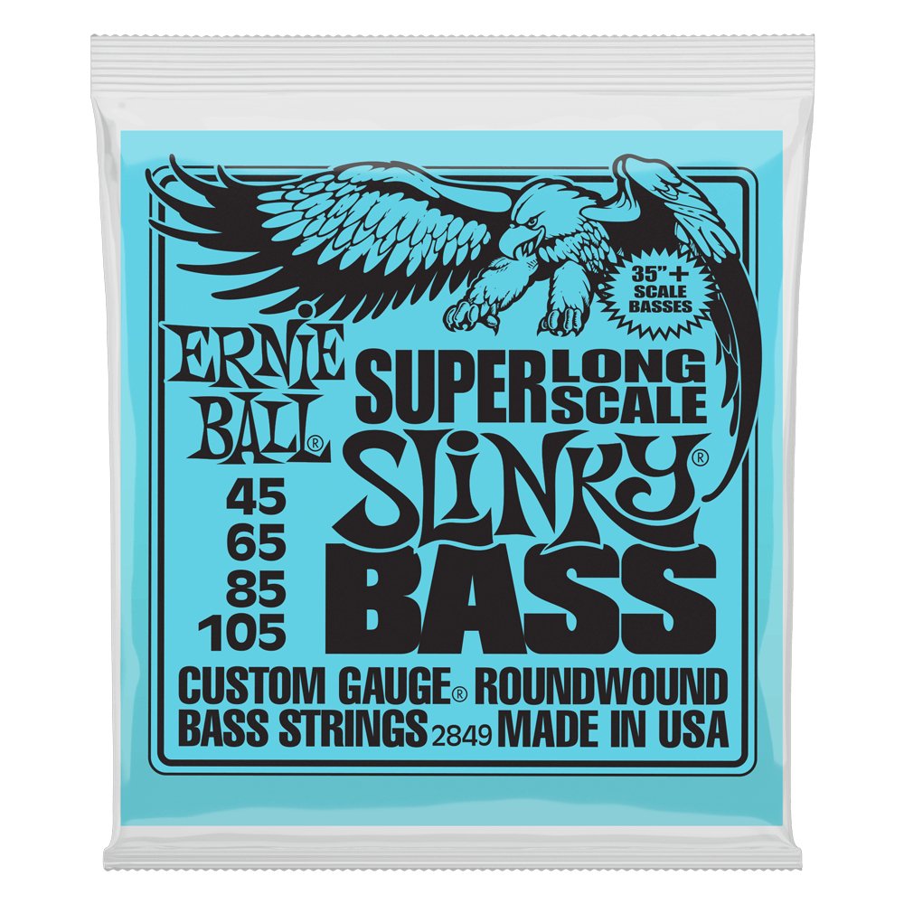 Ernie Ball 45 - 105 super long scale 2849 - La Boîte Musicale - Electric Bass Strings - Ernie Ball - 