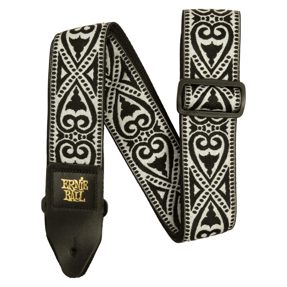 Ernie Ball - Black Heart Jacquard Strap - La Boîte Musicale - Ernie Ball - 