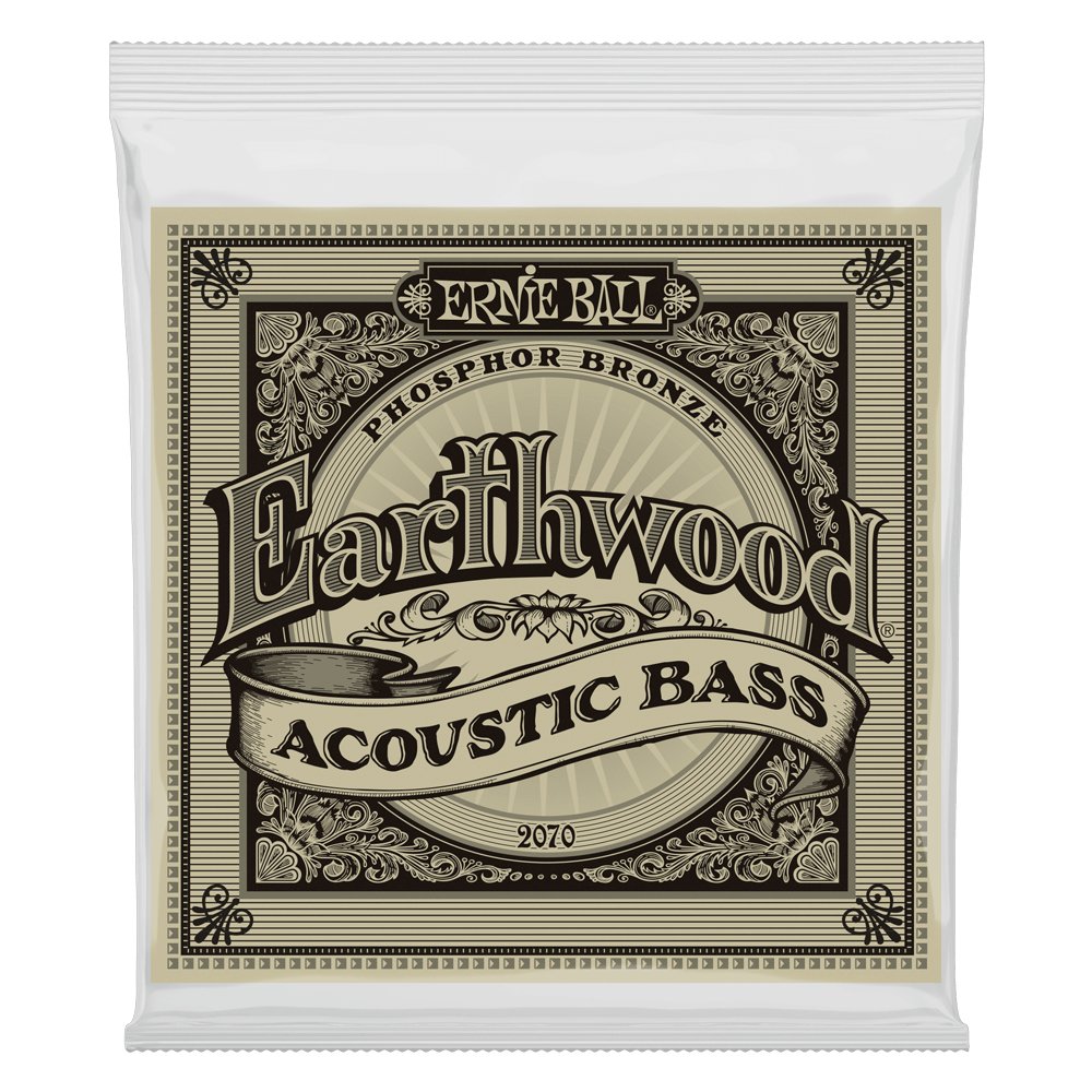 Ernie Ball - Earthwood Phosphor Bronze Acoustic Bass Strings 45 - 95 Gauge - La Boîte Musicale - Electric Bass Strings - Ernie Ball - 