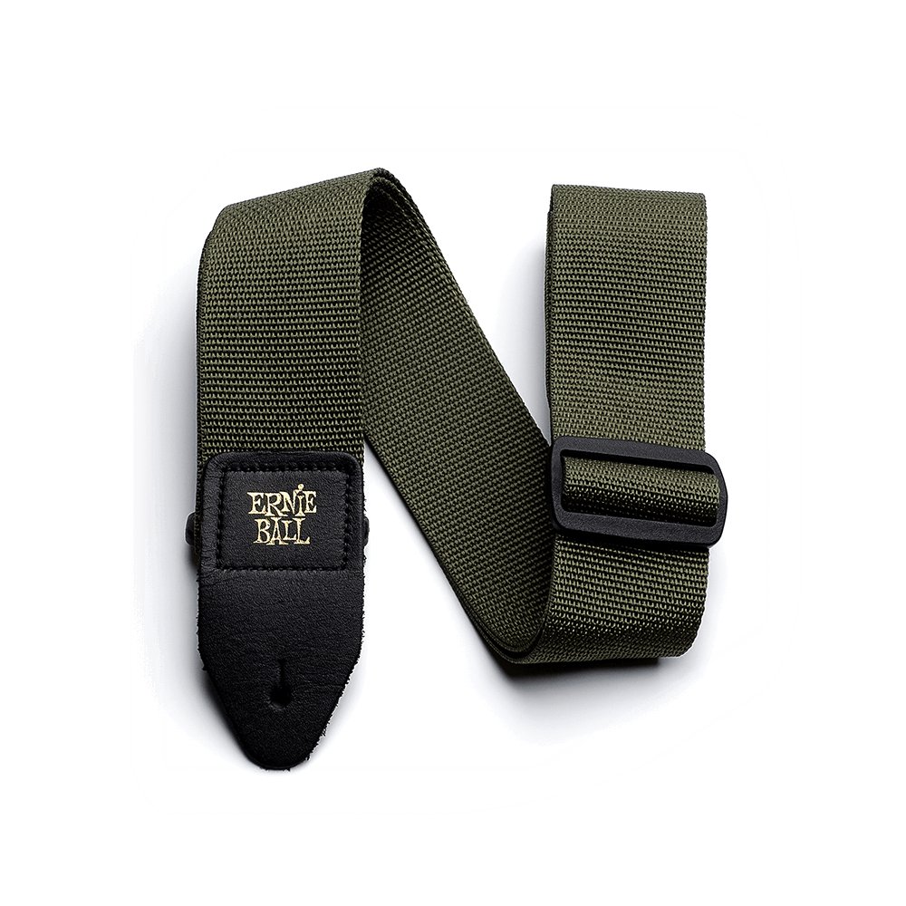 Ernie Ball - Olive Polypro Guitar Strap - La Boîte Musicale - Ernie Ball - 