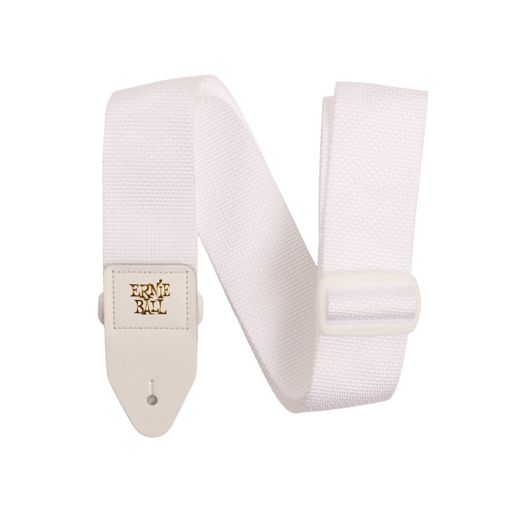 Ernie Ball - Polypro Guitar Strap / Bass Srap - White - La Boîte Musicale - Ernie Ball - 