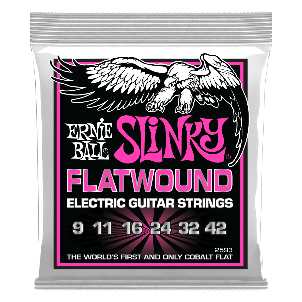 Ernie Ball - Slinky Flatwound Electric Guitar Strings 09 - 42 - La Boîte Musicale - La Boîte Musicale - 